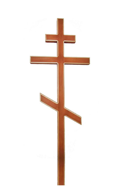 Крест на могилу сосновый